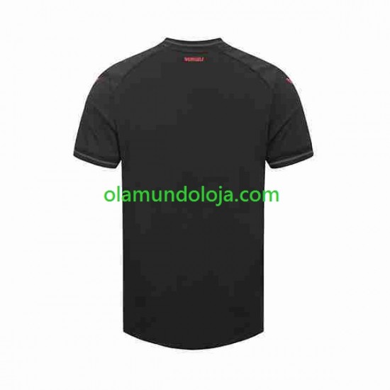 Camisola Bayer 04 Leverkusen Homem Equipamento Primeiro 2023-2024 Manga Curta